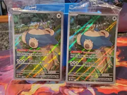 Pokemon TCG- X2 Snorlax 051 Black Star Promo- 151 ETB Promo - Image 1
