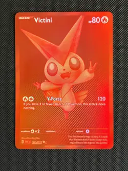 2025 VICTINI 172/086 POKEMON RARE WHITE FLARE WHT EN PACK FRESH ON 7 MARCH 2026 - Image 1