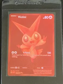 2025 VICTINI 172/086 POKEMON RARE WHITE FLARE WHT EN PACK FRESH ON 7 MARCH 2026 - Image 5