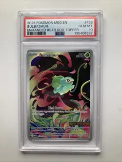 POKEMON 2023 MEW EN BULBASUR PSA 10 - Image 1