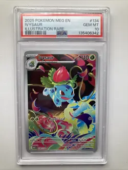 POKEMON 2023 MEG EN IVYSAUR PSA 10 - Image 1