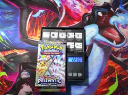 HEAVY! GOD PACKU SIRU 22.30g Prismatic Evolutions Pokemon TCG Booster (SEALED) - Image 1