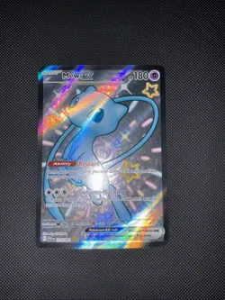 Mew ex 216/091 Shiny Ultra Rare SV: Paldean Fates Pokemon TCG NM - Image 1
