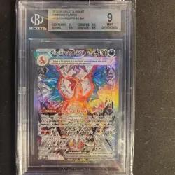 Charizard ex 223/197 Pokemon TCG Obsidian Flames SIR MINT BGS 9 - Image 1