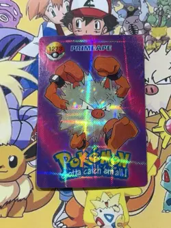 Pokemon Vintage Pocket Monsters Vending HOLO Prism Sticker 1998 Nintendo Japan - Image 3