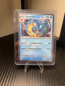 Pokemon SV02: Paldea Evolved #043/193 Gyarados Cosmos Holo Rare NM LP - Image 1