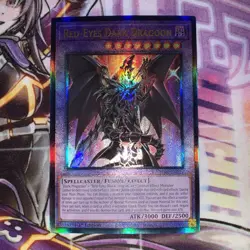 1x Yu-Gi-Oh! Red-Eyes Dark Dragoon RA02-EN021 Prismatic Ultimate (PUR) 1st Ed NM - Image 1