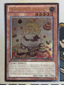 Madolche Puddingcess REDU-EN026 Ultimate Rare 1st Edition YuGiOh! NM - Image 3