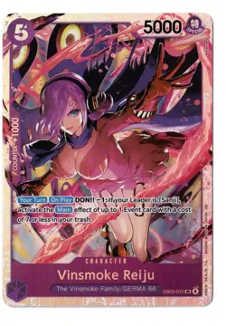 One Piece EN EB03-031 Vinsmoke Reiju SR - Image 1