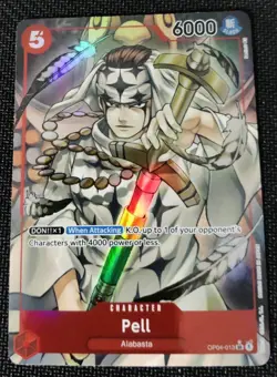 One Piece EN OP04-013 Pell SR Alt Art NM-MT - Image 1