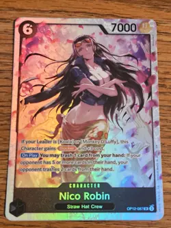 Nico Robin SR One Piece Legacy of the Master OP12-087 NM - Image 1
