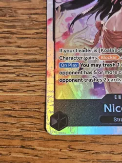 Nico Robin SR One Piece Legacy of the Master OP12-087 NM - Image 4