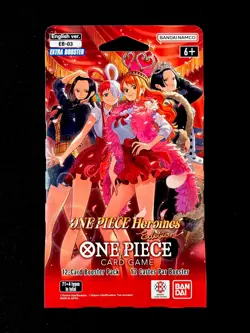 One Piece EB-03 Heroines Edition Sleeved Booster Pack New Factory Sealed - Image 1