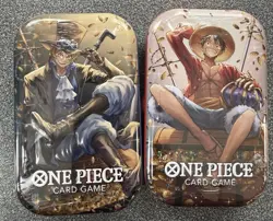 Lot Of 2 One Piece Tin Pack Set Vol 2 Factory Sealed - Image 1