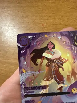 Disney Lorcana - Pocahontas - Peacekeeper (Iconic) 241/204 Winterspell - Image 3
