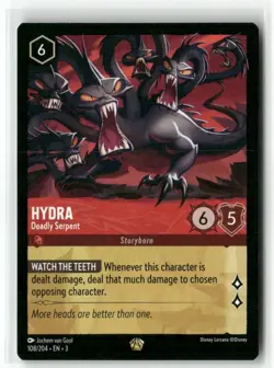 Hydra 108/204 Into the Inklands Regular Legendary Disney Lorcana TCG - Image 1