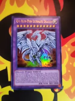Yugioh - 1x Neo Blue-Eyes Ultimate Dragon MVP1-EN001 Ultra Rare 1st Ed NM - Image 1