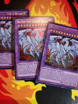 Yugioh - 1x Neo Blue-Eyes Ultimate Dragon MVP1-EN001 Ultra Rare 1st Ed NM - Image 5