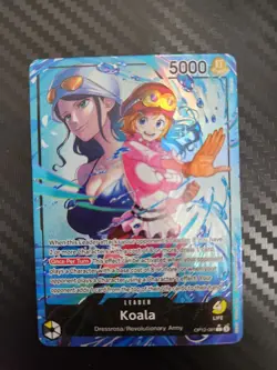 One Piece TCG Koala OP12-081 Alt Alternate Art Leader English - Image 1