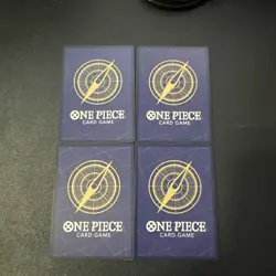 One Piece OP13-108 Jewelry Bonney Carrying His Will Super Rare Foil x4 Playset - Image 4
