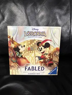 Disney Lorcana TCG: FABLED Illumineer's Trove 8 Booster Packs Sealed & In Hand! - Image 1