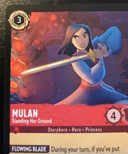 Mulan - Standing Her Ground 126/204 Uncommon Whispers In The Well Disney Lorcana - Image 2