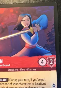 Mulan - Standing Her Ground 126/204 Uncommon Whispers In The Well Disney Lorcana - Image 3