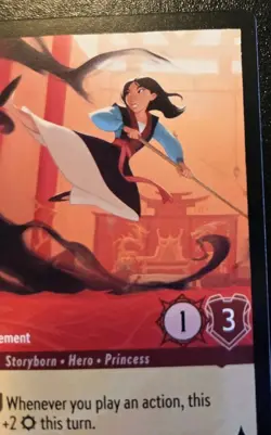 Mulan - Enemy Of Entanglement 115/204 Uncommon Ursula's Return Disney Lorcana - Image 3