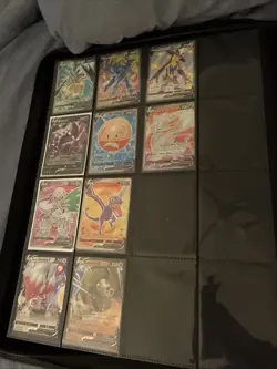 Pokemon Binder Full Of Cards!! All Mint About 350$ In Cards - Image 2