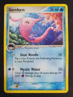 Gorebyss 18/101 - EX Hidden Legends Set - Pokemon Card - Near Mint Condition - Image 1