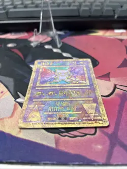 Pokemon TCG Ancient Mew Promo Holo Rare Card 1999/2000 Damaged - Image 3