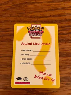 Pokemon card Ancient Mew promo mint - Image 4