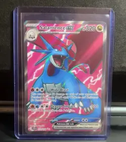 Salamence ex 177/159 Single Raw Card Journey Together Pokemon - Image 1