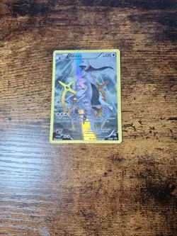 Pokemon TCG Arceus XY XY83 Holo Promo Card Near Mint Condition - Image 1