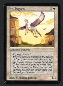 ***Alpha Mesa Pegasus*** MTG Alpha Magic Kid Icarus - Image 1