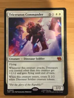 Triceraton Commander Teenage Mutant Ninja Turtles Regular NM - Image 1