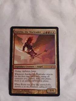 Magic The Gathering Aurelia, the Warleader Gatecrash Regular - Image 1