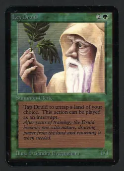 ***Alpha Ley Druid*** MTG Alpha Magic Kid Icarus - Image 1