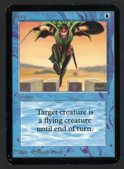 ***Alpha Jump*** MTG Alpha Magic Kid Icarus - Image 1