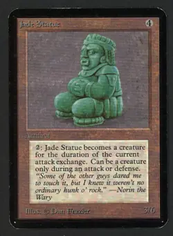 ***Alpha Jade Statue*** MTG Alpha Magic Kid Icarus - Image 1