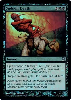 Sudden Death -Foil - MtG Time Spiral - U131 NM 2006 - Image 1