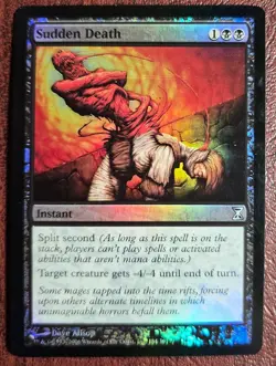 Sudden Death -Foil - MtG Time Spiral - U131 NM 2006 - Image 2