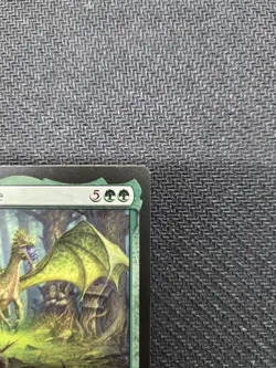 Wizards of the Coast MTG Old Gnawbone Legendary Dragon Mythic Green - Image 4