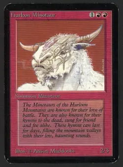 ***Alpha Hurloon Minotaur*** MTG Alpha Magic Kid Icarus - Image 1