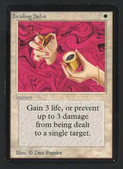 ***Alpha Healing Salve*** MTG Alpha Magic Kid Icarus - Image 1