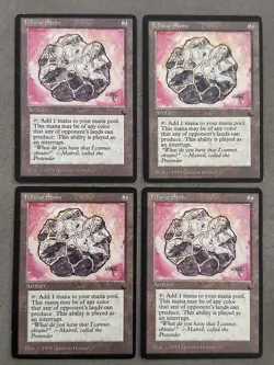 4x Fellwar Stone x4 - THE DARK Vintage MTG Magic the Gathering Mana Rock - Image 1