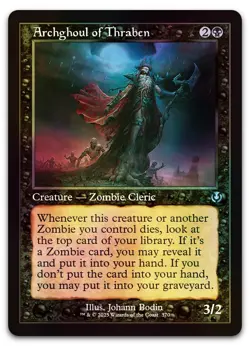 Archghoul of Thraben (Retro Frame) #370 (Foil) NM Innistrad Remastered Magic MTG - Image 1
