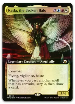 Kasla, the Broken Halo (Extended Art) #92 (Foil) NM March of the Machine - Image 1