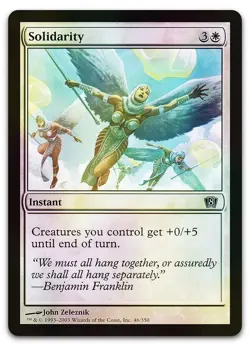 Solidarity #46 (Foil) (LP) 8th Edition 8ED Magic MTG - Image 1