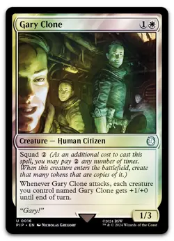 Gary Clone #16 (Foil) (NM) Fallout PIP Magic MTG - Image 1